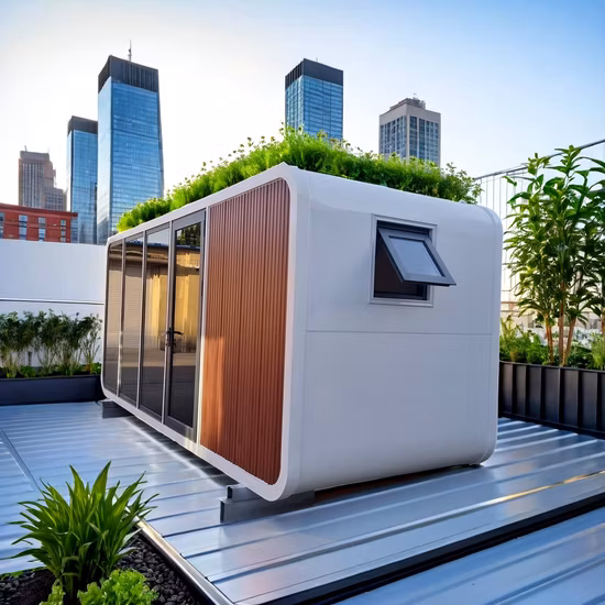 China Portable Rustproof Integrated Movable Modular Office Mobile Luxury Prefabricated Prefab Container House